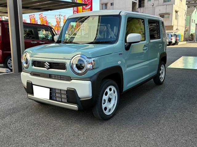 ハスラー ハイブリッドＧ　クリアランスソナー　オートクルーズコントロール　レーンアシスト　衝突被害軽減システム　オートライト　ＬＥＤヘッドランプ　スマートキー　アイドリングストップ　電動格納ミラー　シートヒーター　ＣＶＴ（2枚目）