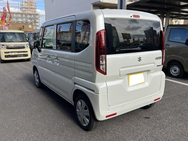 スペーシア ハイブリッドG 両側スライドドア クリアランスソナー 衝突被害軽減システム オートライト LEDヘッドランプ スマートキー アイドリングストップ 電動格納ミラー ベンチシート CVT 盗難防止システム ABS ESC(17枚目)