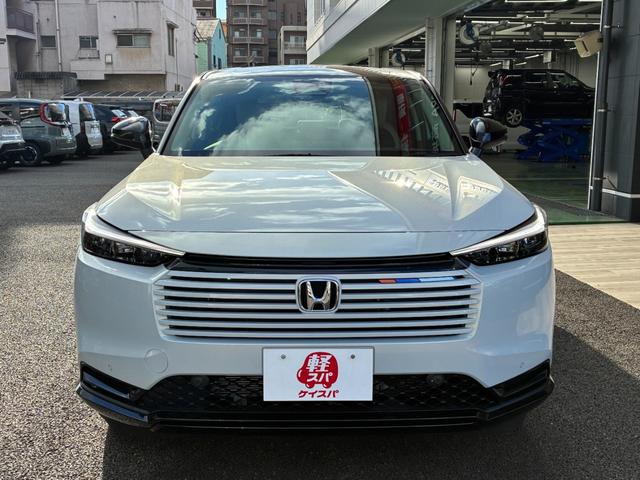 ヴェゼル ｅ：ＨＥＶ　Ｚ・ＰＬａＹパッケージ　バックカメラ　クリアランスソナー　オートクルーズコントロール　レーンアシスト　衝突被害軽減システム　ナビ　ＴＶ　オートライト　ＬＥＤヘッドランプ　電動リアゲート　アルミホイール　スマートキー（2枚目）