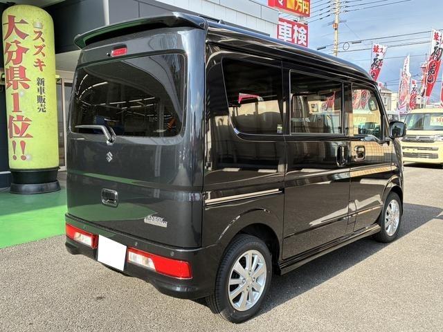 エブリイワゴン ＰＺターボ　両側スライド・片側電動　クリアランスソナー　レーンアシスト　衝突被害軽減システム　オートライト　ＬＥＤヘッドランプ　スマートキー　アイドリングストップ　電動格納ミラー　シートヒーター　ベンチシート（15枚目）