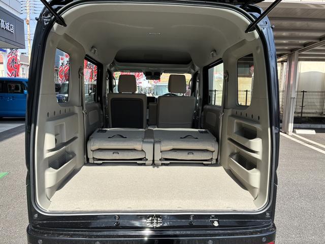 エブリイワゴン ＰＺターボ　両側スライド・片側電動　クリアランスソナー　レーンアシスト　衝突被害軽減システム　オートライト　ＬＥＤヘッドランプ　スマートキー　アイドリングストップ　電動格納ミラー　シートヒーター　ベンチシート（21枚目）