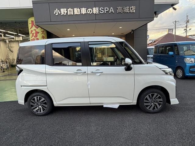 ルーミー カスタムＧ　バックカメラ　ＴＶ　両側電動スライドドア　クリアランスソナー　オートクルーズコントロール　衝突被害軽減システム　アルミホイール　オートライト　ＬＥＤヘッドランプ　スマートキー　アイドリングストップ（15枚目）