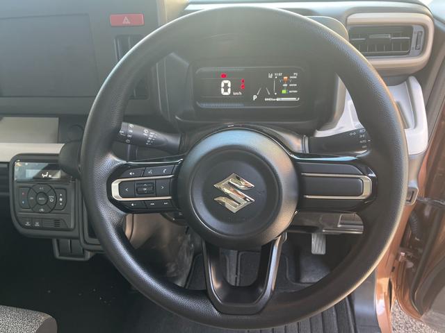 スペーシア ハイブリッドＧ　クリアランスソナー　衝突被害軽減システム　オートライト　ＬＥＤヘッドランプ　スマートキー　アイドリングストップ　電動格納ミラー　ベンチシート　ＣＶＴ　盗難防止システム　ＡＢＳ　ＥＳＣ　衝突安全ボディ（3枚目）