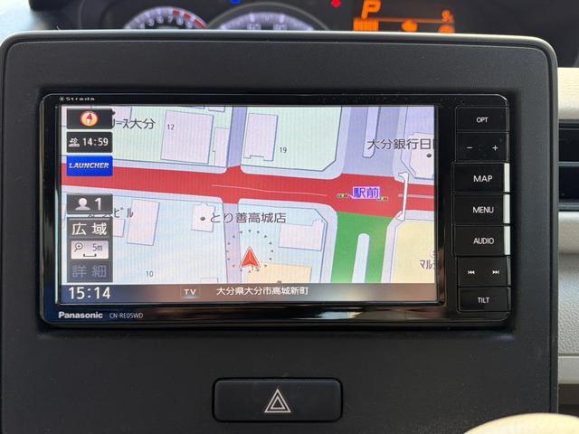 ワゴンＲ ハイブリッドＦＸ　ドライブレコーダー　ＥＴＣ　バックカメラ　ナビ　ＴＶ　レーンアシスト　衝突被害軽減システム　オートライト　キーレスエントリー　アイドリングストップ　電動格納ミラー　シートヒーター　ベンチシート　ＣＶＴ（3枚目）