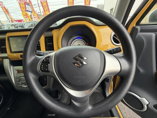 ハスラー Ｇ　ドライブレコーダー　ＥＴＣ　バックカメラ　ナビ　ＴＶ　レーンアシスト　衝突被害軽減システム　スマートキー　アイドリングストップ　電動格納ミラー　シートヒーター　ＣＶＴ　盗難防止システム　ＡＢＳ　ＥＳＣ（3枚目）