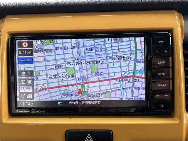 ハスラー Ｇ　ドライブレコーダー　ＥＴＣ　バックカメラ　ナビ　ＴＶ　レーンアシスト　衝突被害軽減システム　スマートキー　アイドリングストップ　電動格納ミラー　シートヒーター　ＣＶＴ　盗難防止システム　ＡＢＳ　ＥＳＣ（4枚目）