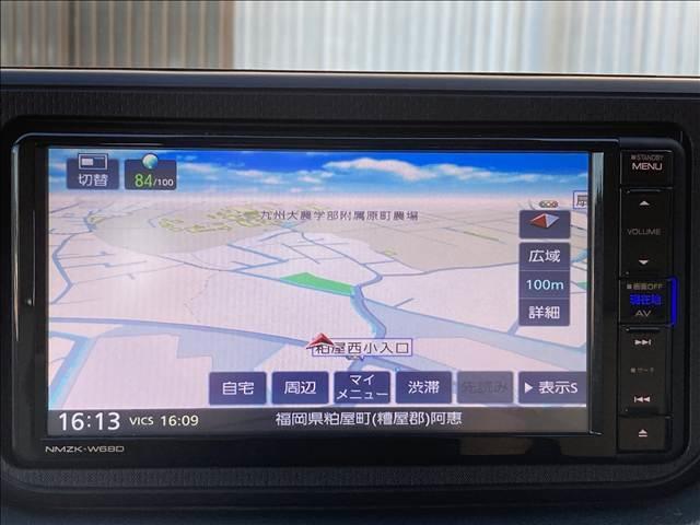 ムーヴ Ｌ　ＳＡＩＩＩ　禁煙車・安全装置・衝突被害軽減ブレーキ・横滑り防止装置・アクセル踏み間違い防止装置・障害物センサー・社外ナビ・フルセグＴＶ・Ｂｌｕｅｔｏｏｔｈ・ＣＤ・ＤＶＤ・アイドリングストップ・キーレス（5枚目）