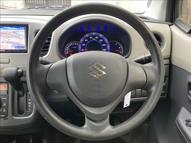 ワゴンR FX 禁煙車 安全装置 横滑り防止装置 盗難防止装置 社外ナビ ワンセグTV CD DVD アイドリングストップ キーレス(11枚目)