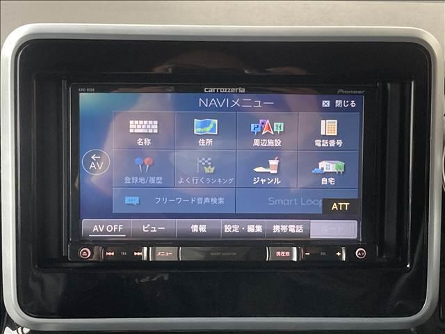 スペーシアカスタム ハイブリッドGS 禁煙車 安全装置 横滑り防止装置 アクセル踏み間違い防止装置 盗難防止装置 両側スライド片側電動ドア 社外ナビ Bluetooth接続 CD DVD アイドリングストップ シートヒーター 純正アルミ(6枚目)