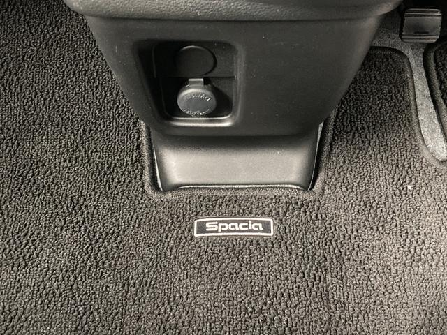 スペーシアカスタム ハイブリッドGS 禁煙車 安全装置 横滑り防止装置 アクセル踏み間違い防止装置 盗難防止装置 両側スライド片側電動ドア 社外ナビ Bluetooth接続 CD DVD アイドリングストップ シートヒーター 純正アルミ(38枚目)