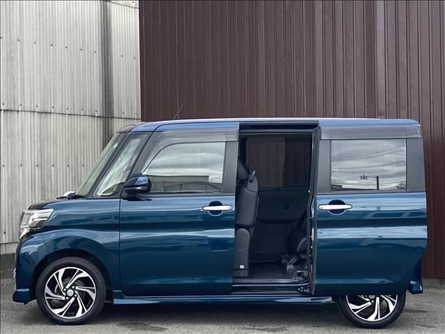 タント カスタムRS トップエディションVS SAIII 禁煙車 両側電動スライドドア ダイハツ純正ナビ Bluetooth可 CD DVD バックカメラ 全周囲カメラ ETC アイドリングストップ オートマチックハイビーム 衝突軽減ブレーキ 障害物センサー(20枚目)
