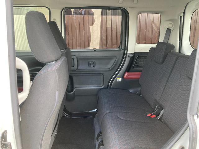 スペーシア ハイブリッドX 禁煙車 両側電動スライドドア 社外ナビ Bluetooth接続 CD DVD再生 フルセグTV シートヒーター アイドリングストップ スマートキー 衝突軽減ブレーキ 横滑り防止装置 障害物センサー(27枚目)