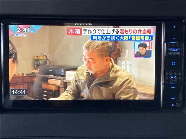 スペーシア ハイブリッドG 禁煙車 両側スライドドア 社外ナビ Bluetooth接続 CD DVD バックカメラ ETC ドライブレコーダー アイドリングストップ 社外アルミ スマートキー 衝突軽減ブレーキ 障害物センサー(9枚目)