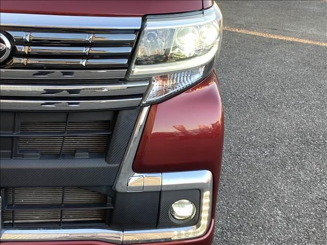 タント カスタムX トップエディションSAIII 禁煙車 両側スライド片側電動ドア ダイハツ純正ナビ Bluetooth接続 CD DVD バックカメラ ETC シートヒーター アイドリングストップ ドライブレコーダー スマートキー 衝突軽減ブレーキ(16枚目)