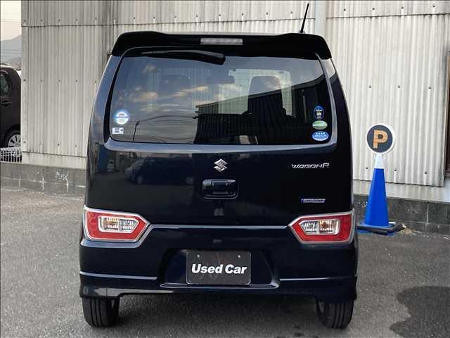 ワゴンR ハイブリッドFX 禁煙車 社外ナビ Bluetooth接続 CD DVD ワンセグTV ETC シートヒーター アイドリングストップ 純正アルミ フォグランプ スマートキー 衝突軽減ブレーキ アクセル踏み間違い防止装置(20枚目)