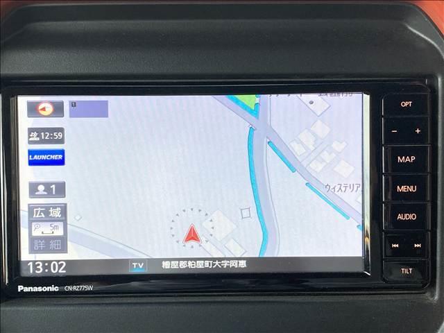 ハスラー ハイブリッドＧ　禁煙車　社外ナビ　Ｂｌｕｅｔｏｏｔｈ　ＣＤ　ＤＶＤ　バックカメラ　ＥＴＣ　両席シートヒーター　アイドリングストップ　クルーズコントロール　衝突軽減ブレーキ　アクセル踏み間違い防止装置　障害物センサー（5枚目）