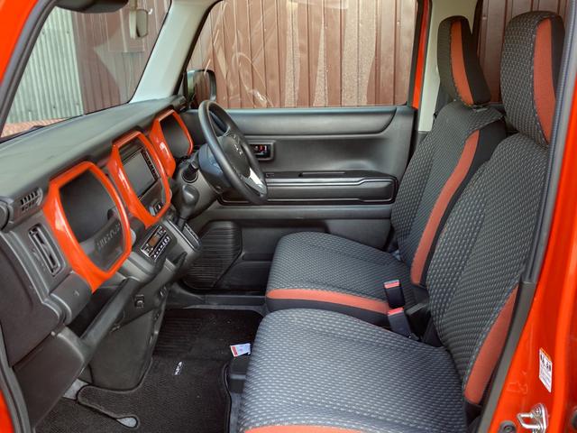 ハスラー ハイブリッドＧ　禁煙車　社外ナビ　Ｂｌｕｅｔｏｏｔｈ　ＣＤ　ＤＶＤ　バックカメラ　ＥＴＣ　両席シートヒーター　アイドリングストップ　クルーズコントロール　衝突軽減ブレーキ　アクセル踏み間違い防止装置　障害物センサー（26枚目）