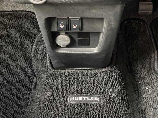 ハスラー ハイブリッドＧ　禁煙車　社外ナビ　Ｂｌｕｅｔｏｏｔｈ　ＣＤ　ＤＶＤ　バックカメラ　ＥＴＣ　両席シートヒーター　アイドリングストップ　クルーズコントロール　衝突軽減ブレーキ　アクセル踏み間違い防止装置　障害物センサー（40枚目）