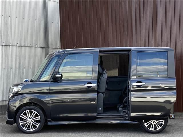 タント カスタムＲＳ　トップエディションＳＡＩＩＩ　禁煙車　両側電動スライドドア　ダイハツ純正ナビ　Ｂｌｕｅｔｏｏｔｈ　ＣＤ　ＤＶＤ　バックカメラ　ＥＴＣ　アイドリングストップ　シートヒーター　ドライブレコーダー　純正アルミ　スマートキー　盗難防止装置（17枚目）