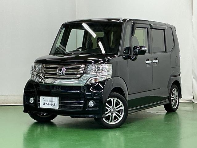 N-BOXカスタム G・Lパッケージ ドラレコ ナビ Rカメラ ブルートゥース アイドリングストップ車 スマキ- 地デジTV パワーウィンドウ 片側電動両側スライドドア 盗難防止システム オートエアコン パワステ DVD再生可 整備記録簿(10枚目)