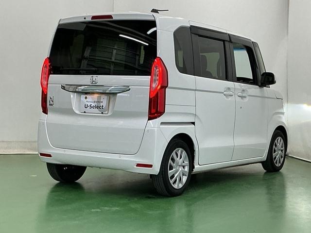 N-BOX L ナビ Rカメラ ブルートゥース フルセグ 衝突回避支援ブレーキ I-STOP クリソナ PW パワステ Sヒーター スマ-トキ- Bカメ 地デジTV 横滑り防止 整備記録簿 LEDライト エアコン付き(8枚目)