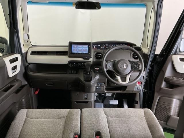 Ｎ－ＢＯＸ Ｌ　Ｒカメラ　ナビ　ブルートゥース　ＣＤ　衝突回避支援ブレーキ　Ｉ－ＳＴＯＰ　クリソナ　ＰＷ　パワステ　Ｓヒーター　スマ－トキ－　Ｂカメ　横滑り防止　ＥＴＣ車載器　整備記録簿　ＬＥＤライト　エアコン付き（2枚目）