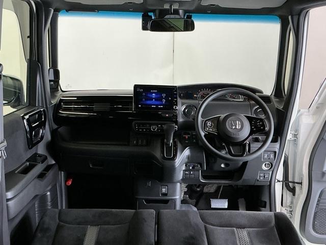 Ｎ－ＢＯＸカスタム Ｌ　ドラレコ　ナビ　Ｒカメラ　ブルートゥース　両席電動スライドドア　Ｐソナー　サイドエアバッグ　Ａストップ　シートヒータ　ベンチシート　点検記録簿　キーフリーシステム　ＬＥＤライト　リアカメ　ＡＣ　ＥＴＣ（2枚目）