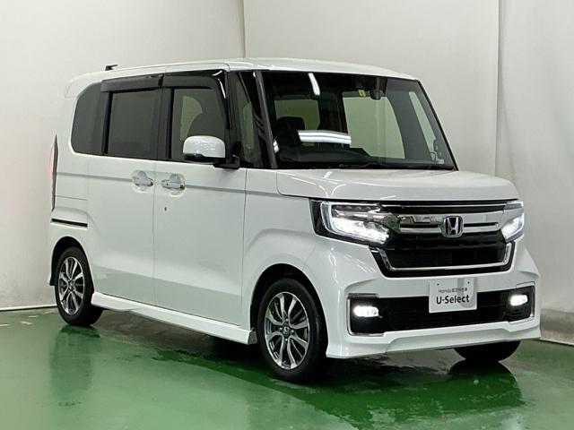 Ｎ－ＢＯＸカスタム Ｌ　ドラレコ　ナビ　Ｒカメラ　ブルートゥース　両席電動スライドドア　Ｐソナー　サイドエアバッグ　Ａストップ　シートヒータ　ベンチシート　点検記録簿　キーフリーシステム　ＬＥＤライト　リアカメ　ＡＣ　ＥＴＣ（7枚目）
