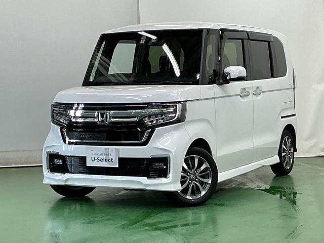 Ｎ－ＢＯＸカスタム Ｌ　ドラレコ　ナビ　Ｒカメラ　ブルートゥース　両席電動スライドドア　Ｐソナー　サイドエアバッグ　Ａストップ　シートヒータ　ベンチシート　点検記録簿　キーフリーシステム　ＬＥＤライト　リアカメ　ＡＣ　ＥＴＣ（10枚目）
