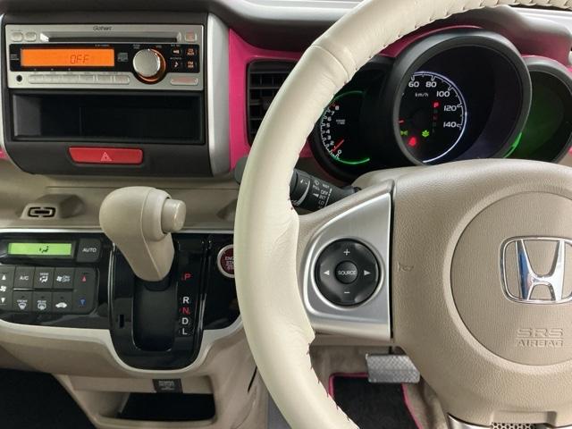Ｎ－ＢＯＸ Ｇ・Ｌパッケージ　運転席／助手席エアバッグ　ＣＤ　ＡＢＳ　Ｉ－ＳＴＯＰ　ベンチ席　メンテナンスノート　全席ＰＷ　イモビライザー　ＡＡＣ　横滑り防止　スマートキー　キーレスＥ　パワーステアリング　片側電動両側スライドドア（3枚目）