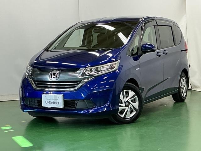 フリードハイブリッド ハイブリッド・Ｇホンダセンシング　ナビ　Ｒカメラ　ブルートゥース　フルセグ　クルーズＣ　ＤＶＤ視聴　ブレーキサポート　ＬＥＤヘットライト　Ｗエアバック　記録簿付き　バックモニタ　アイストップ　キーレス　ＥＴＣ付　横滑り防止機能　３列（10枚目）