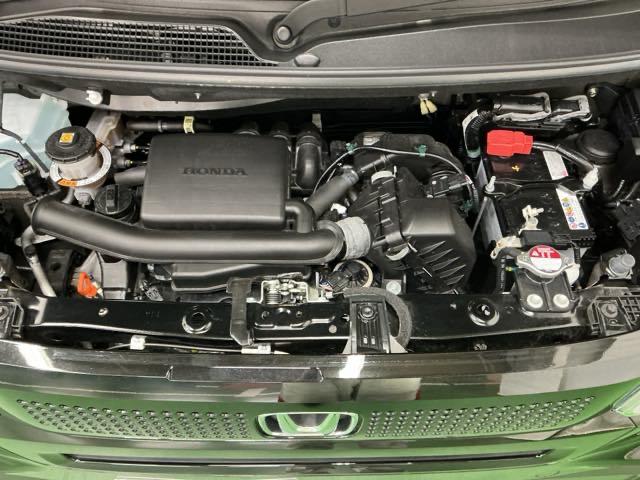 Ｎ－ＢＯＸ ベースグレード　ドラレコ　ナビ　Ｒカメラ　ブルートゥース　アイスト　セキュリティアラーム　地デジＴＶ　誤発信抑制機能　キーレスエントリー　前席シートヒーター　ＵＳＢポート　バックカメラ付　禁煙　スマートキ　ＥＳＣ（33枚目）