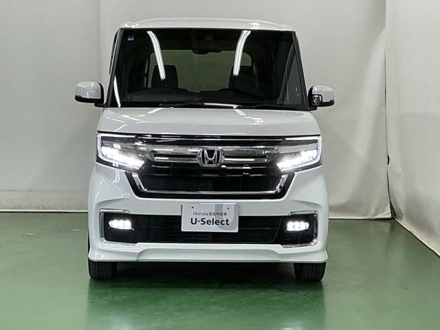 N-BOXカスタム L ナビ Rカメラ ブルートゥース フルセグ シートヒーター付き 助手席エアバック Bカメ メンテナンスノート LED エアバッグ パワーウインドウ Aライト クルコン エアコン スマートキーPスタート(6枚目)