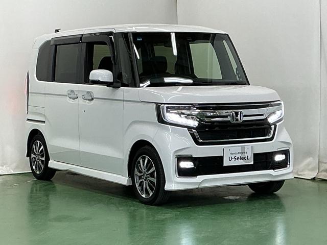 N-BOXカスタム L ナビ Rカメラ ブルートゥース フルセグ シートヒーター付き 助手席エアバック Bカメ メンテナンスノート LED エアバッグ パワーウインドウ Aライト クルコン エアコン スマートキーPスタート(7枚目)