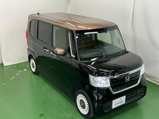 N-BOX G・Lターボホンダセンシングカッパーブラウンスタイル ドラレコ ナビ Rカメラ ブルートゥース キーレス オートクルーズコントロール 衝突軽減 LEDヘッドランプ USB Bカメラ DVD フルセグ ABS ECOモード ETC オートエアコン ターボ(8枚目)