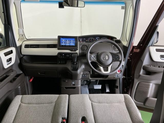 Ｎ－ＢＯＸ Ｌ　ドラレコ　ナビ　Ｒカメラ　ブルートゥース　バックセンサー　地デジフルセグＴＶ　Ｗエアバッグ　前席シートヒーター　ＵＳＢ接続　記録簿付　ＬＥＤ　リモコンキー　Ｂカメラ　イモビ　ＤＶＤ　ＶＳＡ　ＰＳ　ＰＷ（2枚目）