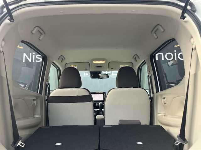 デイズ Ｘ　当社社用車ＵＰ　９インチナビ　アイドリングストップ付き　地デジフルセグ　エマ－ジェンシ－ブレ－キ　インテリキ－　運転席エアバッグ　全周囲モニタ　サイドエアバック　車線逸脱警報　イモビライザー　記録簿（30枚目）