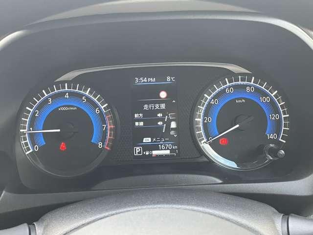 デイズ Ｘ　当社社用車ＵＰ　９インチナビＭＭ２２３Ｄ－Ｌ　アイドリングストップ付き　地デジフルセグ　エマ－ジェンシ－ブレ－キ　オートハイビーム　試乗車ＵＰ　インテリキ－　運転席エアバッグ　全周囲モニタ　記録簿（12枚目）