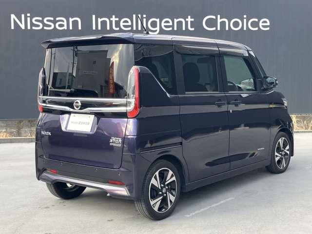 ルークス ハイウェイスター　Ｇターボ　ワンオーナー　９インチナビＭＭ２２２Ｄ－Ｌｅ　ＥＴＣ　アイスト　アルミ　地デジ　ＬＥＤライト　オートハイビーム　スマキー　１オーナー車　車線逸脱警報装置　点検記録簿　ＥＴＣ　フルオートエアコン　ＡＢＳ（2枚目）