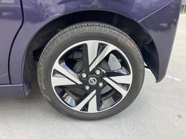 ルークス ハイウェイスター　Ｇターボ　ワンオーナー　９インチナビＭＭ２２２Ｄ－Ｌｅ　ＥＴＣ　アイスト　アルミ　地デジ　ＬＥＤライト　オートハイビーム　スマキー　１オーナー車　車線逸脱警報装置　点検記録簿　ＥＴＣ　フルオートエアコン　ＡＢＳ（35枚目）