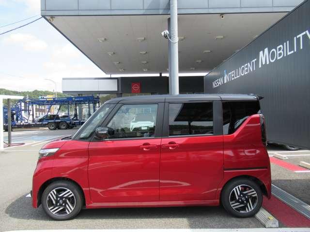 ルークス ６６０　ハイウェイスターＸ　試乗車・代車・メモリーナビ・アラウンドビ　インテリキ－　展示試乗車ＵＰ　衝突軽減Ｂ　ハイビームＡ　ＬＥＤライト　禁煙　フルセグ　１オーナ　車線逸脱警報装置　イモビライザー　パワーウィンドウ　パワステ（9枚目）