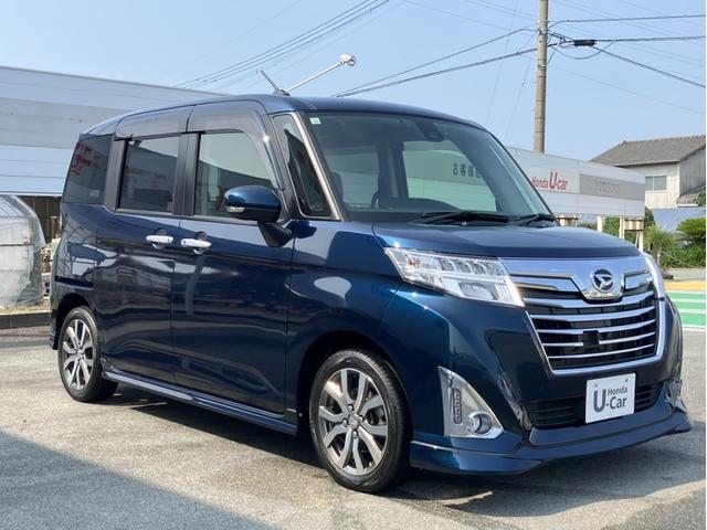 トール カスタムＧターボＳＡＩＩ　ワンオーナー・ナビ・マルチビューカメラ・ドラレコ・ＥＴＣ・両側パワースライドドア・オートエアコン・衝突軽減ブレーキ・スマートキー・クルーズコントロール　ＵＳＢ　横滑防止　ターボエンジン　両側自動ドア（2枚目）
