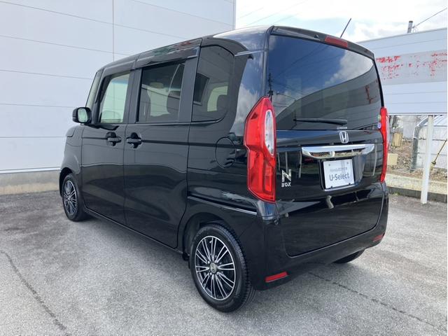 Ｎ－ＢＯＸ Ｇ・Ｌホンダセンシング　ワンオ－ナ－・ＣＤ／ＵＳＢステレオ・ＥＴＣ・ＬＥＤヘッドライト・衝突軽減ブレーキ・クルーズコントロール・スマートキー・オートエアコン・社外アルミホイール・左パワースライドドア　誤発信抑制　１オーナー（27枚目）