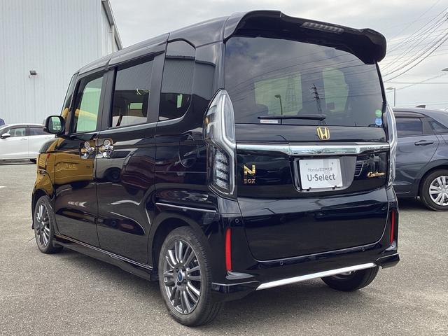 Ｎ－ＢＯＸカスタム Ｌターボ　ワンオーナー・ナビ・前後ドラレコ・リアカメラ・ＥＴＣ・大型ルーフコンソール・ＬＥＤヘッドライト・衝突軽減ブレーキ・クルーズコントロール・スマートキー・両側パワースライドドア・オートエアコン　１オーナー（33枚目）