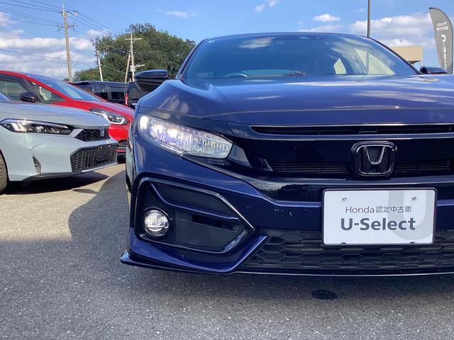 シビック ハッチバック 6MT・ナビ・リアカメラ・ダウンサス・社外マフラー・無限テールレンズ・LEDヘッドライト・ドラレコ・ETC・衝突軽減ブレーキ・オートエアコン 追突軽減ブレーキ 1オーナー Bモニター 整備記録簿(26枚目)