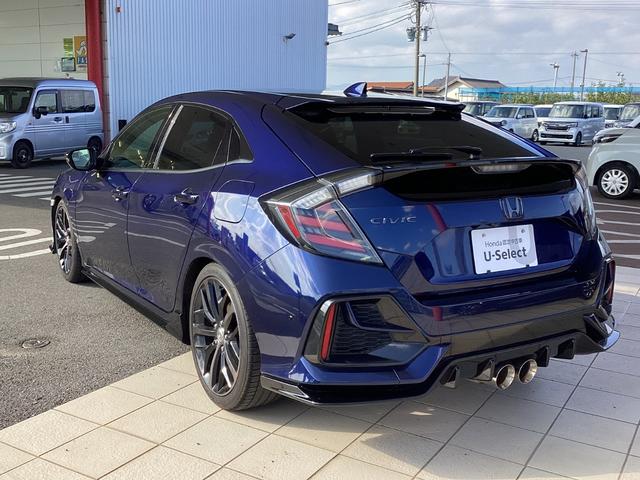 シビック ハッチバック 6MT・ナビ・リアカメラ・ダウンサス・社外マフラー・無限テールレンズ・LEDヘッドライト・ドラレコ・ETC・衝突軽減ブレーキ・オートエアコン 追突軽減ブレーキ 1オーナー Bモニター 整備記録簿(28枚目)