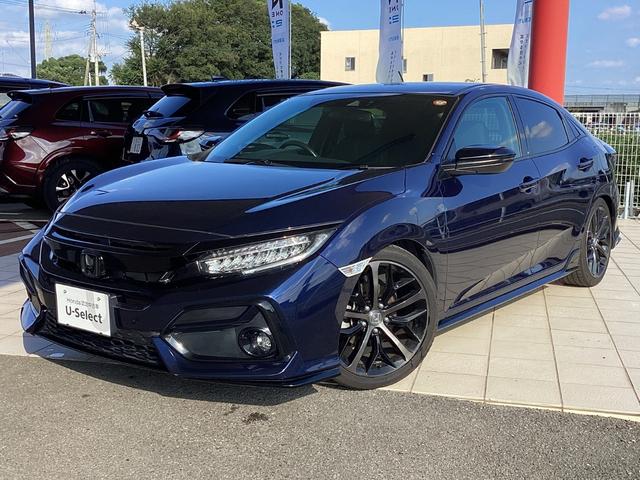 シビック ハッチバック 6MT・ナビ・リアカメラ・ダウンサス・社外マフラー・無限テールレンズ・LEDヘッドライト・ドラレコ・ETC・衝突軽減ブレーキ・オートエアコン 追突軽減ブレーキ 1オーナー Bモニター 整備記録簿(32枚目)