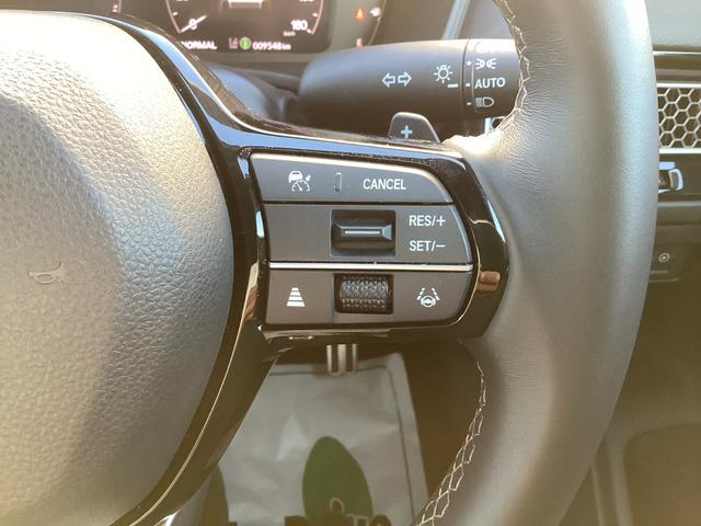 シビック e:HEVEX 当社デモカー・9インチコネクトナビ・パノラミックサンルーフ・前後ドラレコ・ワイヤレス充電/BOSEプレミアムサウンド・パワーシート・LEDヘッドライト・衝突軽減ブレーキ・クルーズコントロール Bカメラ(18枚目)