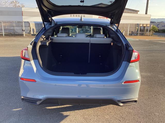 シビック e:HEVEX 当社デモカー・9インチコネクトナビ・パノラミックサンルーフ・前後ドラレコ・ワイヤレス充電/BOSEプレミアムサウンド・パワーシート・LEDヘッドライト・衝突軽減ブレーキ・クルーズコントロール Bカメラ(24枚目)