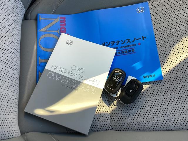 シビック e:HEVEX 当社デモカー・9インチコネクトナビ・パノラミックサンルーフ・前後ドラレコ・ワイヤレス充電/BOSEプレミアムサウンド・パワーシート・LEDヘッドライト・衝突軽減ブレーキ・クルーズコントロール Bカメラ(32枚目)